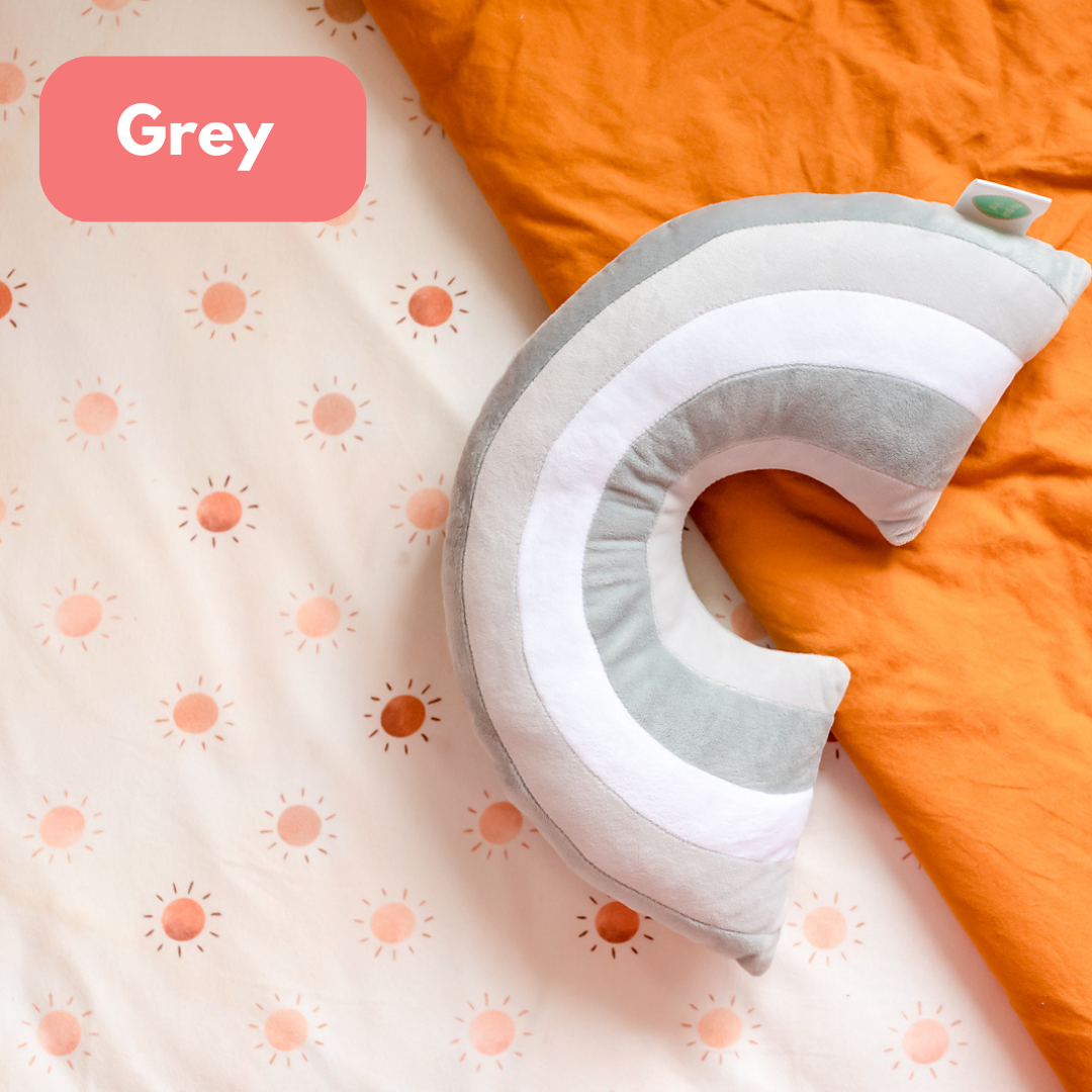 Rainbow Cushion - Mustard