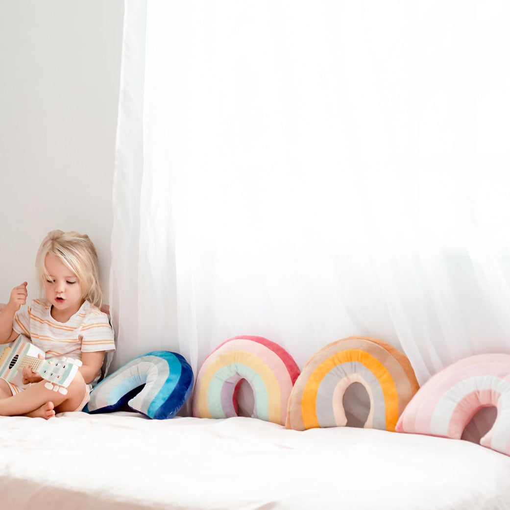 Rainbow Cushions - Buy One receive One HALF PRICE! With Personalisation