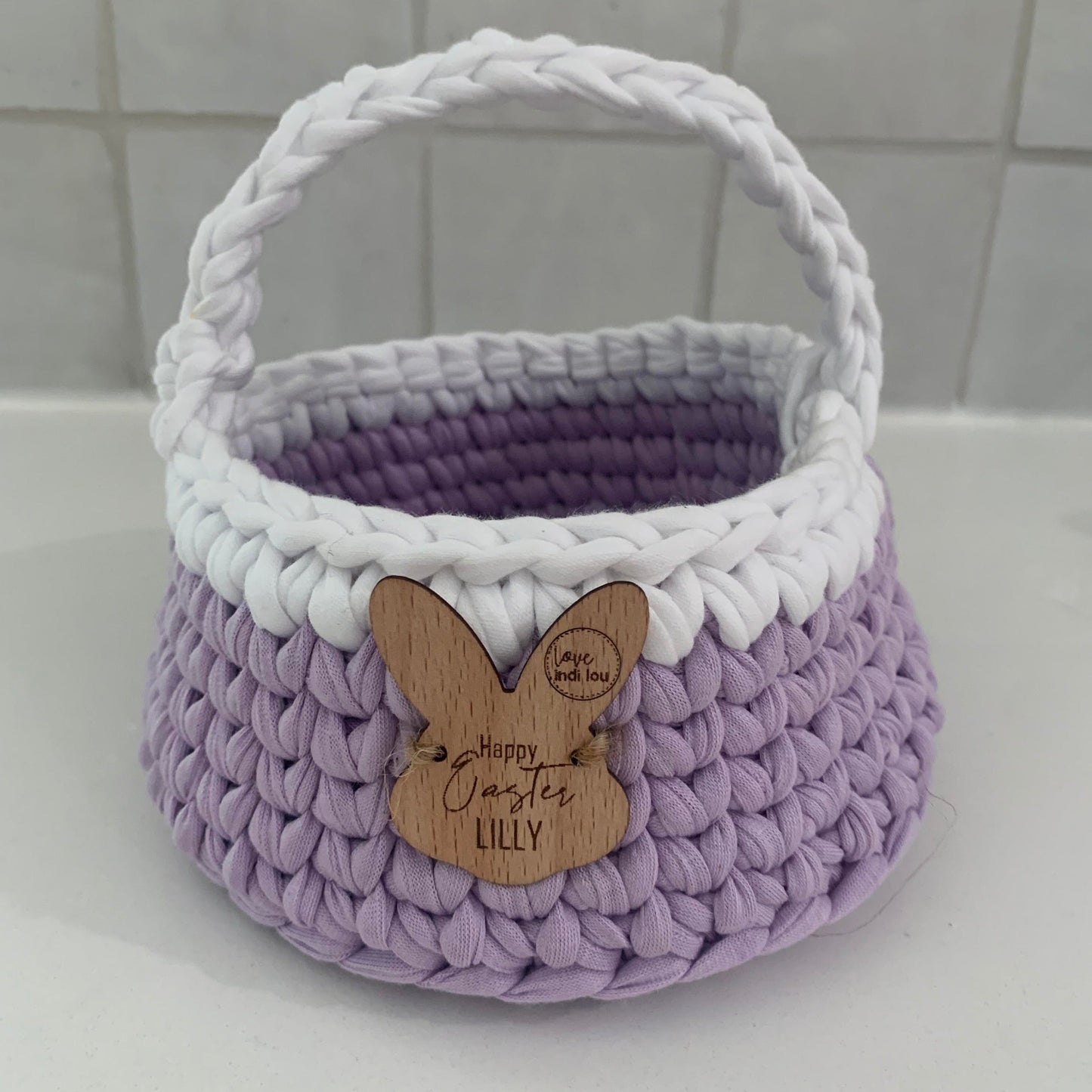 Copy of Easter Basket - Rainbow personalised