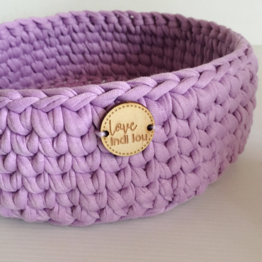 Crochet Basket - Small + Medium Bundle