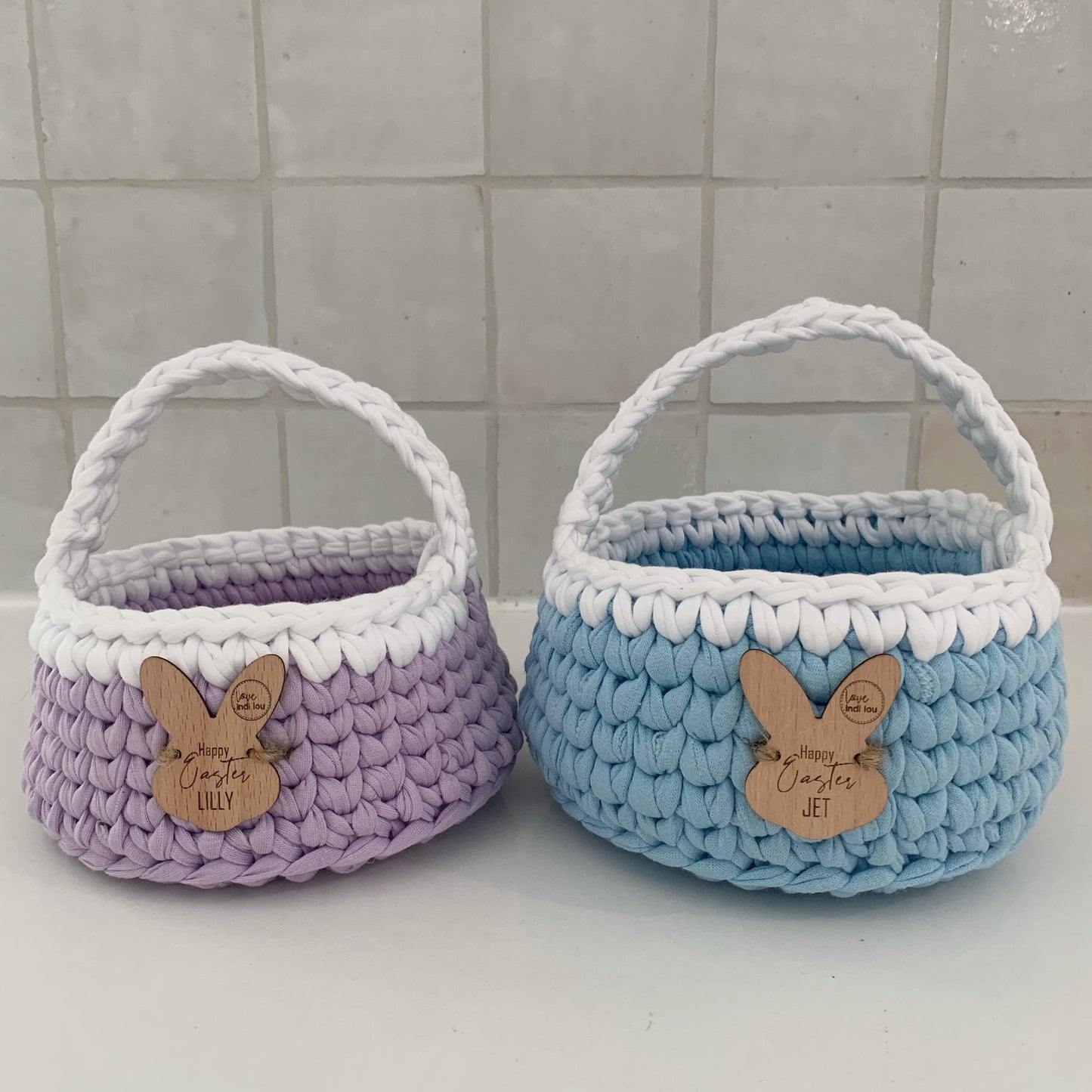 Copy of Easter Basket - Rainbow personalised