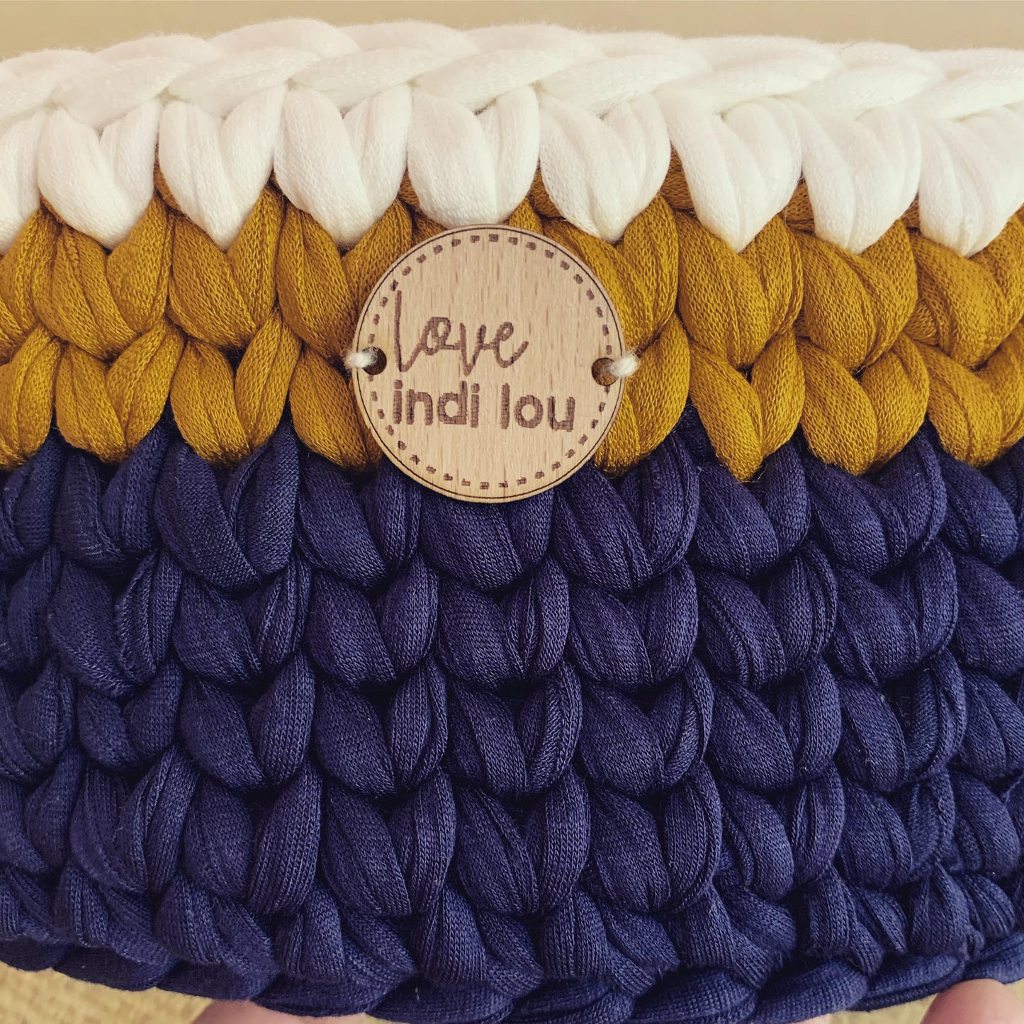 Crochet Basket - Small + Medium Bundle