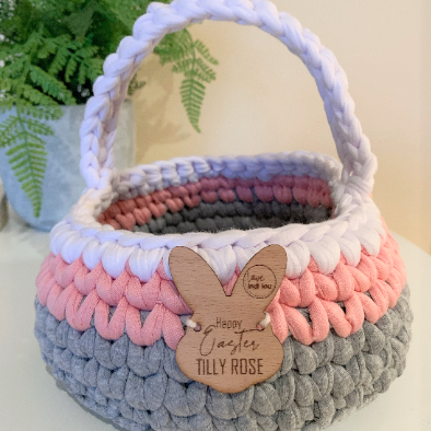 Copy of Easter Basket - Rainbow personalised