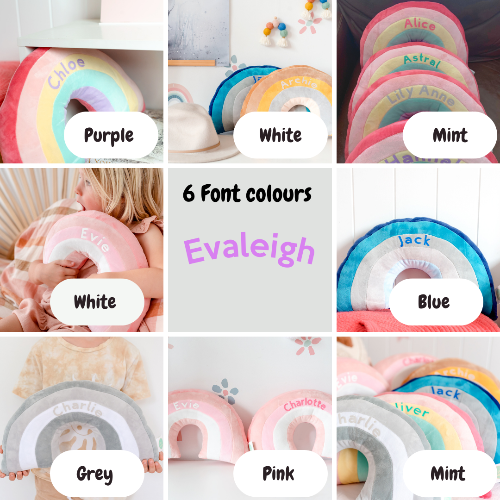 Rainbow Pillow - Rainbow
