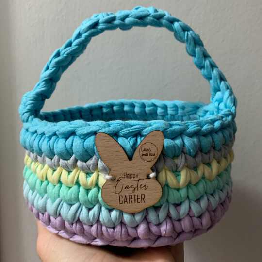 Easter Basket - Rainbow