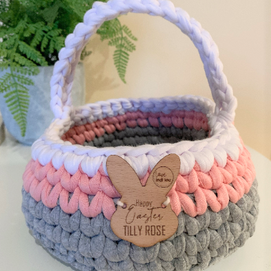 Easter Basket - Rainbow