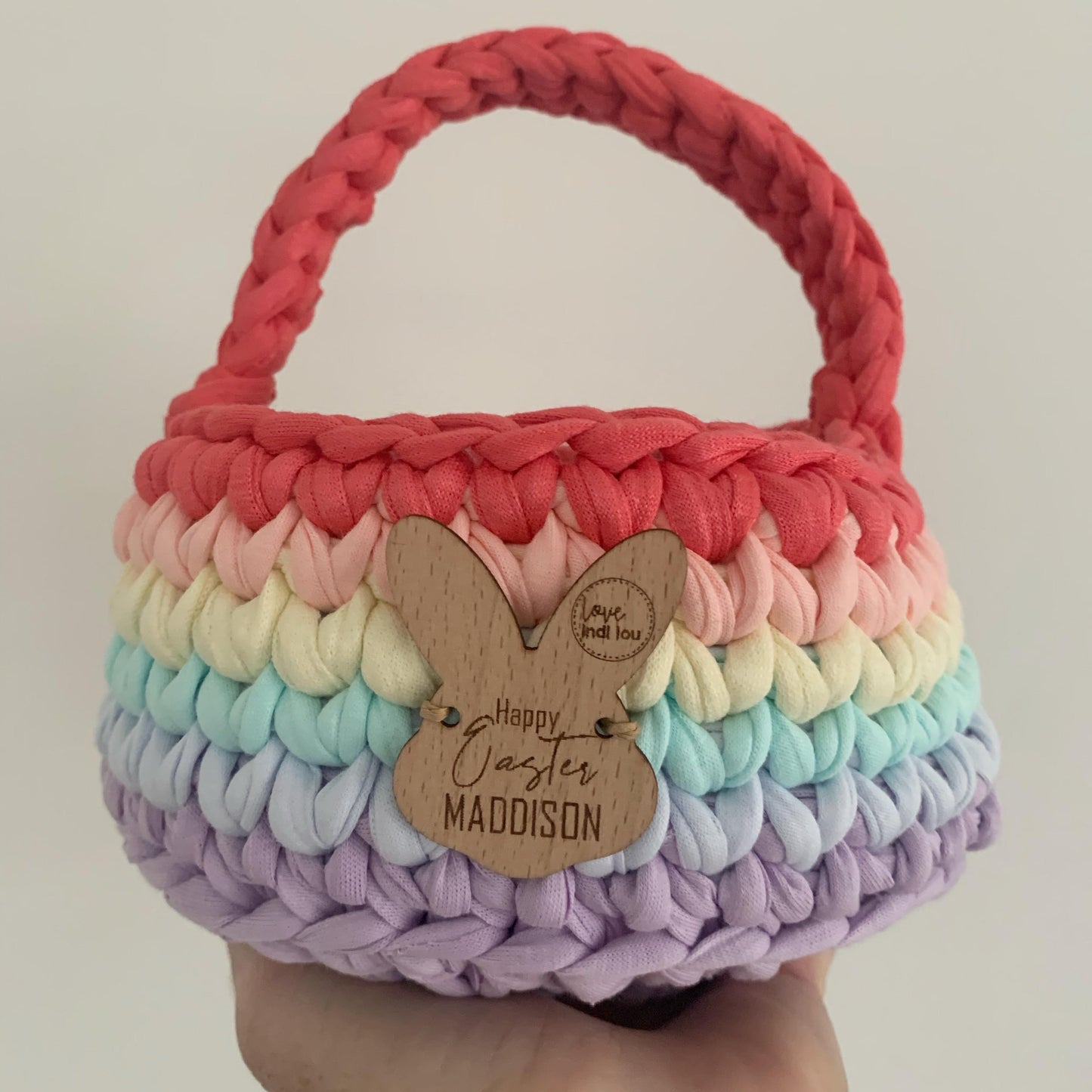 Easter Basket - Rainbow