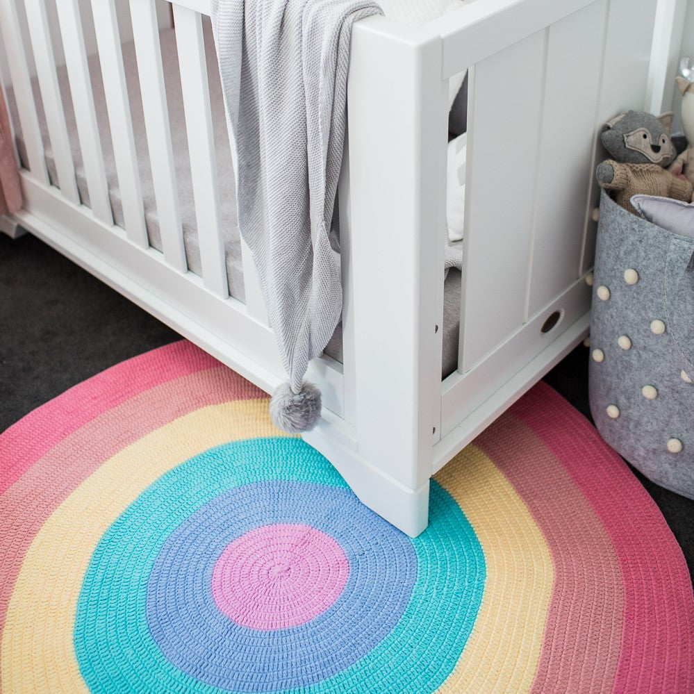 Crochet Rug - Rainbow