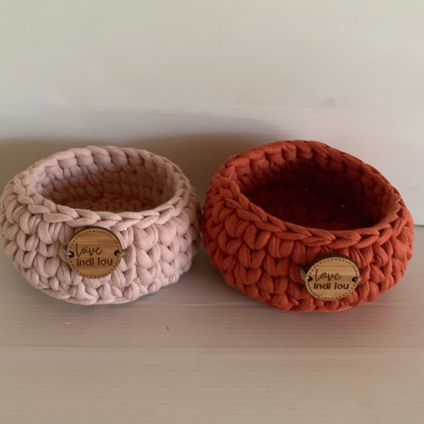 Crochet Storage Basket - Natural