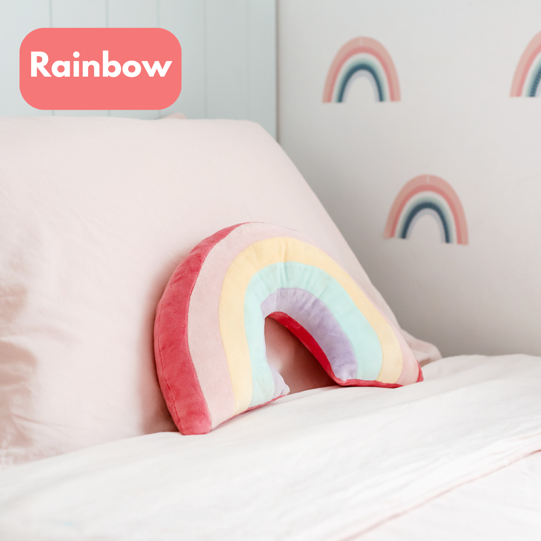 Rainbow Cushion - Green