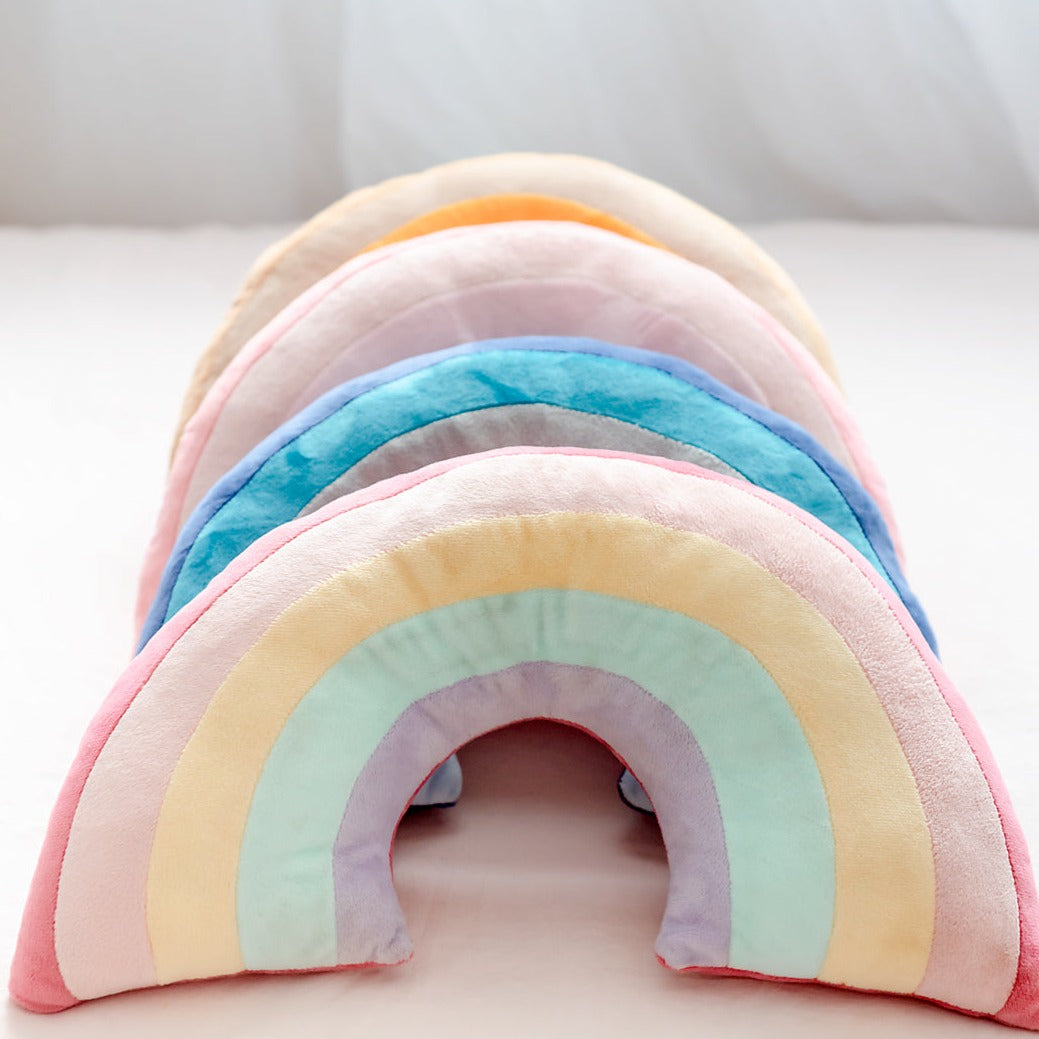 Rainbow Cushion - Purple