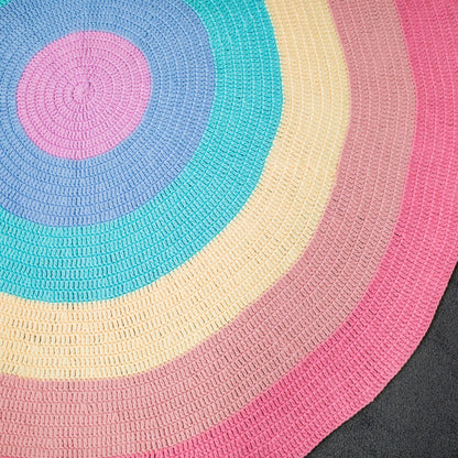 Bundle Buy - Rainbow Rug + Rainbow Pillow