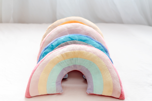 Rainbow Pillow - Rainbow