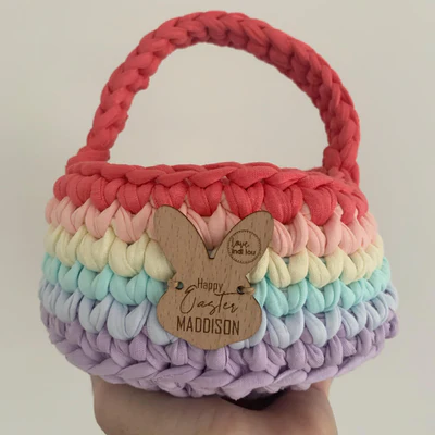 Easter Basket - Rainbow