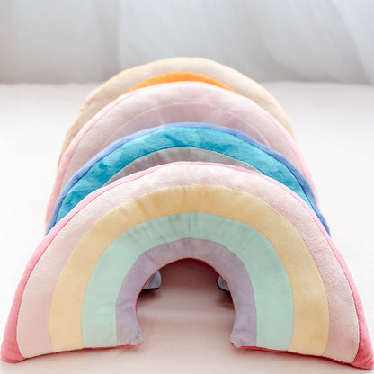 Rainbow Cushion - Grey
